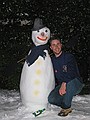 Jono's professional snowman