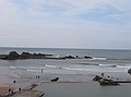 Surfers at Bude