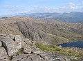 Looking across to Pavey Ark