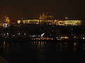 The Hrad by night