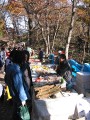 A stall at the bottom of Mt Takao